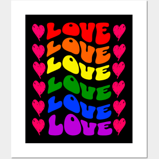 LGBT Gay Pride Flag Posters and Art